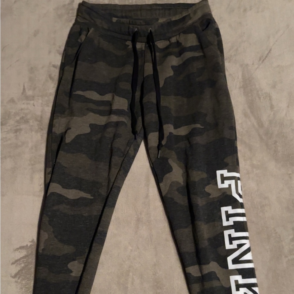 Victoria Secret Camo Logo Joggers